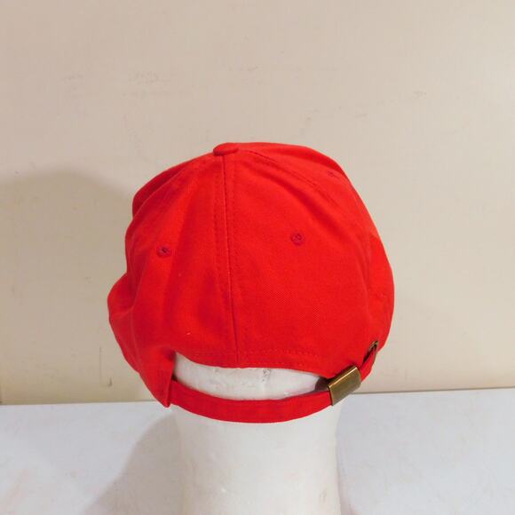 Vintage Coca Cola Hat Strapback Adjustable Red Black Embroidered Minor Flaw - Picture 5 of 8